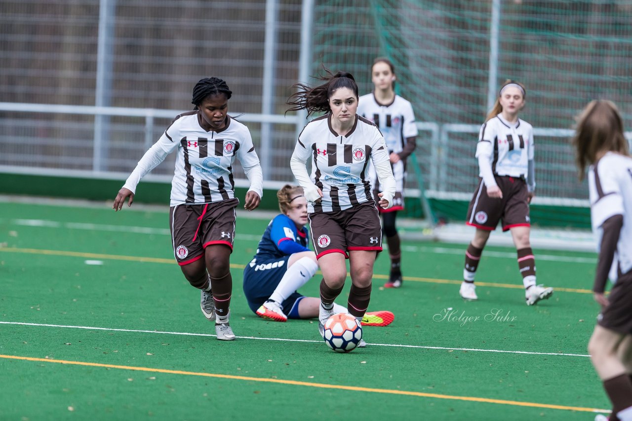 Bild 377 - wBJ VfL Pinneberg - St. Pauli : Ergebnis: 7:0 (Abbruch)